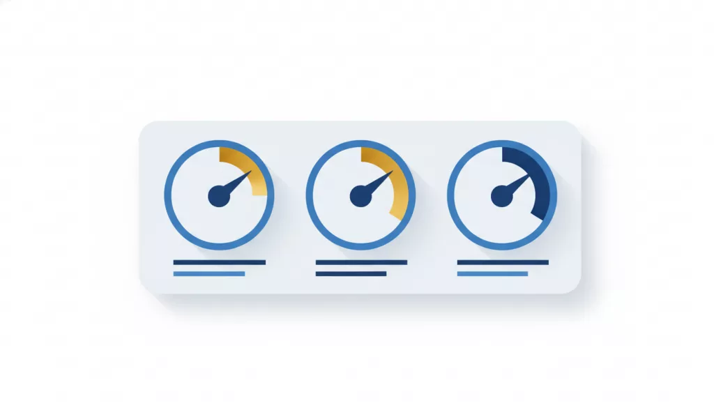 Illustration d'un tableau de bord de ratios financiers avec seuils